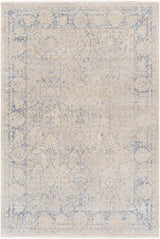 Surya Subtle SUB-2311 Dark Blue Ivory 2'7" x 7'3" Rug