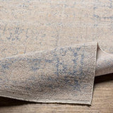 Surya Subtle SUB-2311 Dark Blue Ivory 2'7" x 7'3" Rug