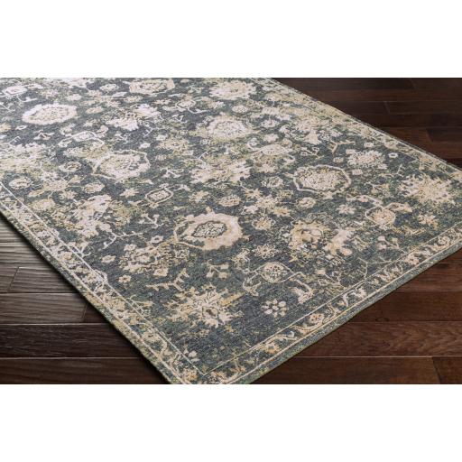Surya Sufi SUF-2300 Charcoal Cream 8' x 10' Rug