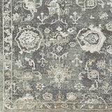 Surya Sufi SUF-2301 Charcoal Cream 2' x 3' Rug
