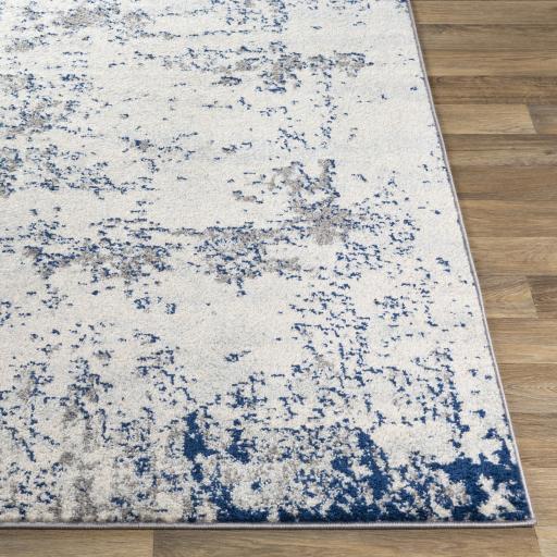 Surya Sunderland SUN-2319 Charcoal Dark Blue 7'10" x 10'2" Rug