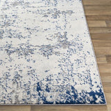 Surya Sunderland SUN-2319 Charcoal Dark Blue 7'10" x 10'2" Rug