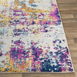 Surya Sunderland SUN-2320 Aqua Burnt Orange 5'3" x 7'3" Rug