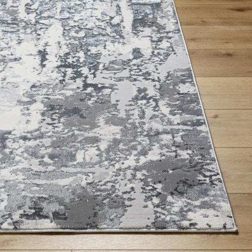 Surya Sunrise SRI-2300 Charcoal Cream 7'10" x 10' Rug