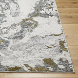 Surya Sunrise SRI-2304 Charcoal Cream 5'3" x 7' Rug
