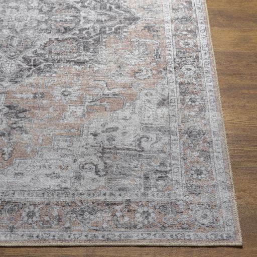 Surya Tahmis THI-2702 Beige Charcoal 2' x 2'11" Rug