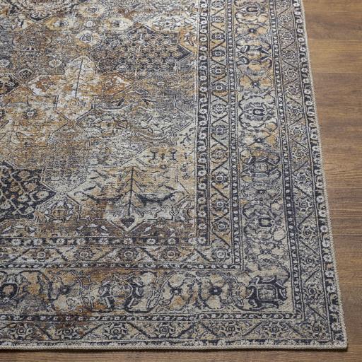 Surya Tahmis THI-2711 Black Camel 7'10" x 10'2" Rug