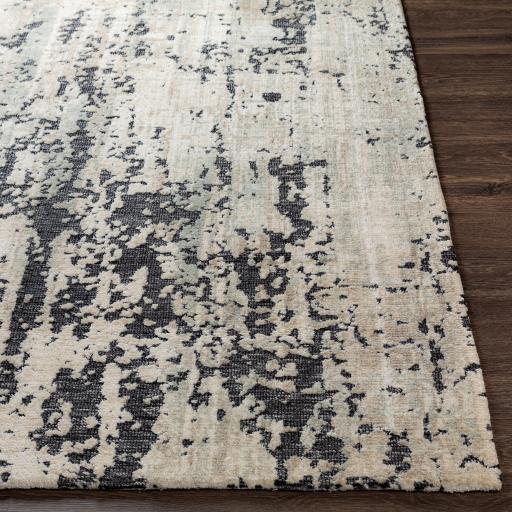 Surya Talise TLE-1009 Charcoal Cream 2' x 3' Rug