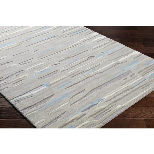 Surya Tallinn TNL-2302 Aqua Beige 2' x 3' Rug