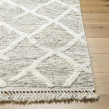 Surya Tenerife TNF-2301 Beige Black 5' x 7'6" Rug