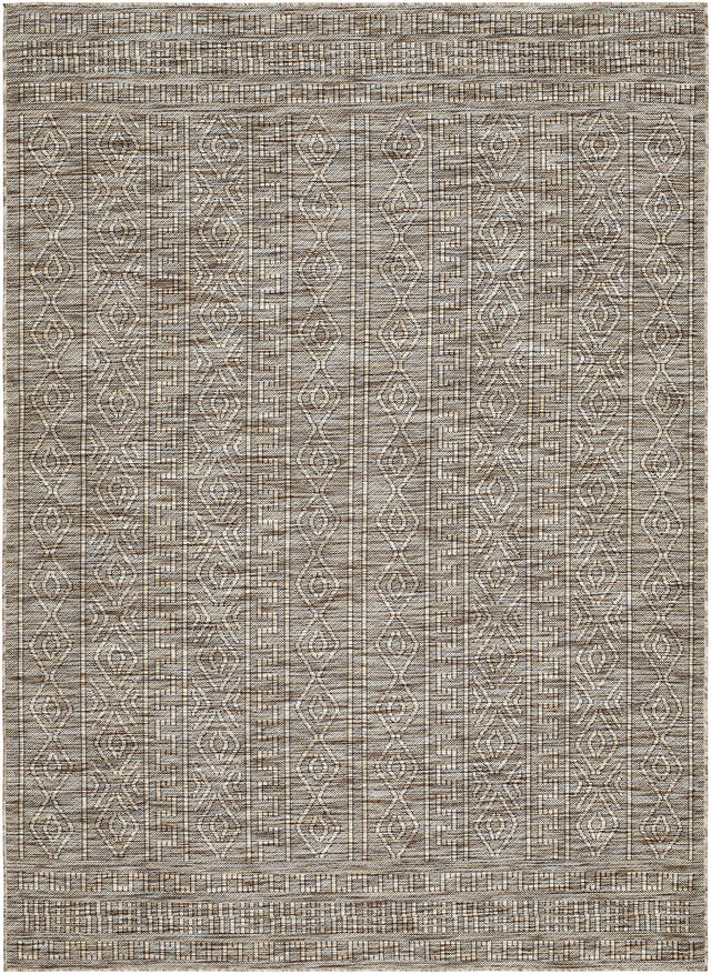 Surya Terrace TRC-2304 Cream Mustard 2' x 2'11" Rug