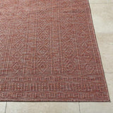 Surya Terrace TRC-2306 Burgundy Red 9'2" x 12' Rug