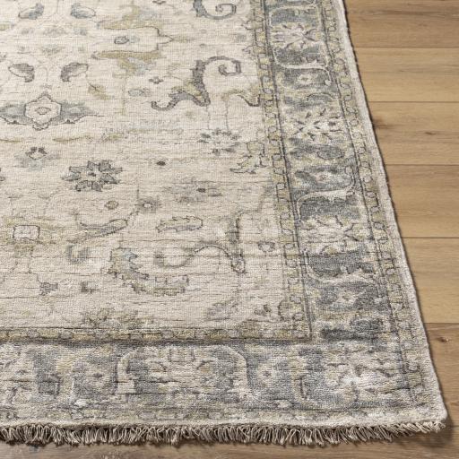 Surya Theodora THO-3003 Dark Brown Gray 3' x 12' Rug