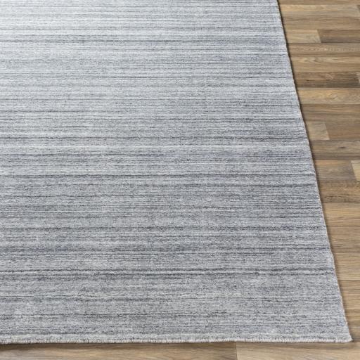 Surya Torino TRN-2302 Gray Light Slate 2'6" x 8' Rug