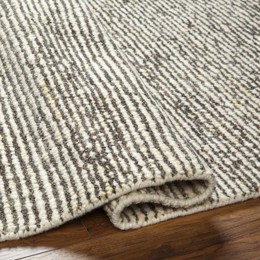Surya Totenham TTH-2301 Charcoal Cream 5' x 7'6" Rug