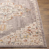 Surya Truva TRV-2300 Blue Brick Red 6' Round Rug