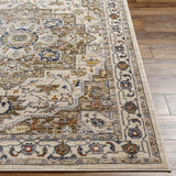 Surya Truva TRV-2305 Blue Brick Red 9' x 12' Rug