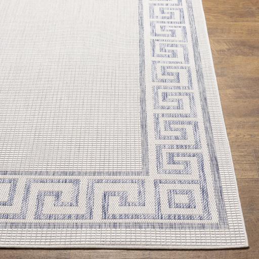 Surya Tuareg TRG-2379 Cream Dark Blue 5'3" x 7' Rug