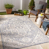 Surya Tuareg TRG-2390 Cream Dark Blue 6'7" x 9' Rug