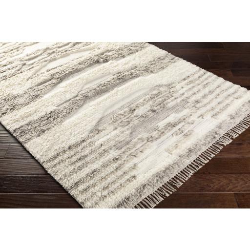 Surya Tulum TMU-2300 Cream Dark Brown 9' x 12' Rug