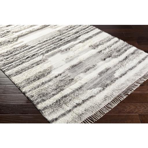Surya Tulum TMU-2301 Cream Dark Brown 9' x 12' Rug