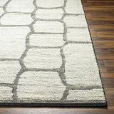Surya Tunus TUN-2309 Black Cream 9' x 12' Rug