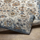 Surya Tuscany TUS-2331 Blue Bright Yellow 4'3" x 5'7" Rug