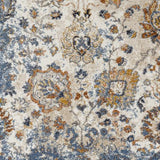 Surya Tuscany TUS-2331 Blue Bright Yellow 4'3" x 5'7" Rug