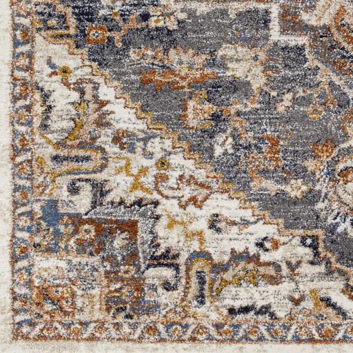 Surya Tuscany TUS-2334 Blue Brown 2' x 2'11" Rug