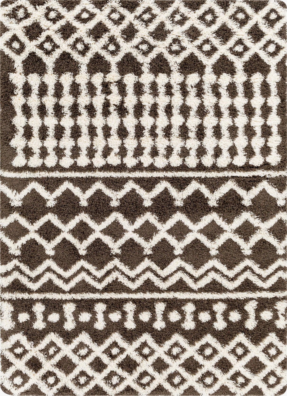 Livabliss Urban Shag USG-2342 5'3" x 7'3" Machine Woven Rug