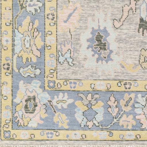 Surya Ushak USK-2303 Blush Denim 6' x 9' Rug