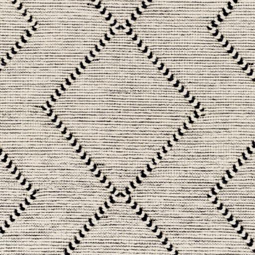 Surya Uttar UTT-2303 Black Cream 6' x 9' Rug