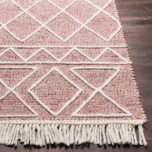 Surya Uttar UTT-2305 Burgundy Cream 6' x 9' Rug