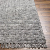 Surya Valeria VAE-2301 Black Light Gray 2' x 3' Rug
