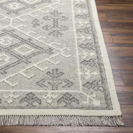 Surya Valerie VLA-2305 Charcoal Medium Gray 5' x 7'6" Rug