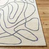 Surya Vilnius VNS-2302 Beige Charcoal 2' x 3' Rug
