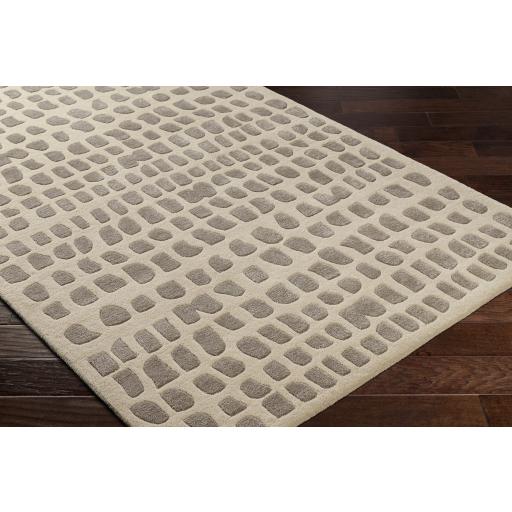 Surya Vilnius VNS-2303 Gray Light Beige 2' x 3' Rug