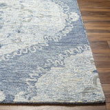 Surya Vivianne VVE-2303 Light Blue Medium Gray 2' x 3' Rug