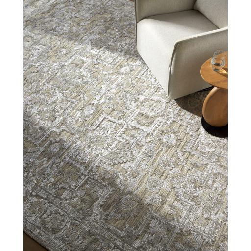 Surya Waterloo WTL-2301 Ivory Light Gray 2' x 3' Rug
