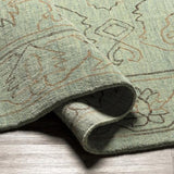 Surya Wilmington WLG-9000 Charcoal Dusty Sage 2' x 3' Rug