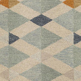 Surya Winchester WIN-2301 Brick Red Dark Blue 5' x 7'6" Rug