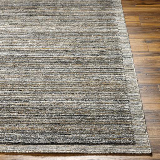 Surya Yasmin YMN-2302 Black Brown 9' x 12' Rug