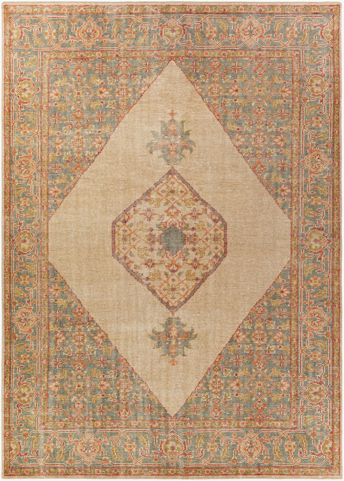 Surya Zahra ZHA-2300 5'6" x 8'6" Handmade Rug