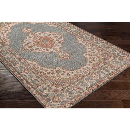 Surya Zahra ZHA-2301 Brick Red Burnt Orange 5'6" x 8'6" Rug