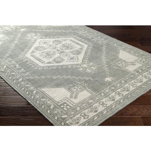 Surya Zahra ZHA-2306 Dusty Sage Light Beige 5'6" x 8'6" Rug
