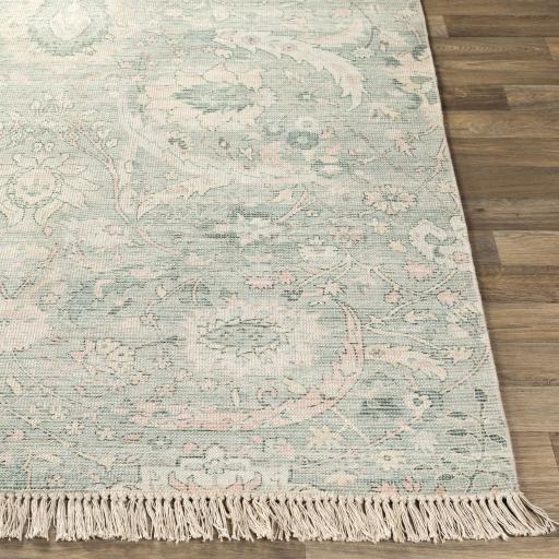 Surya Zainab ZAI-2302 Dark Green Light Olive 2'3" x 4' Rug