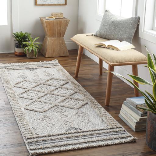 Surya Zaragoza ZRZ-2301 2'7" x 7'3" Rug