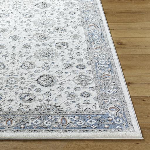 Surya Zidane ZDN-2302 Black Blue 7'10" x 10' Rug