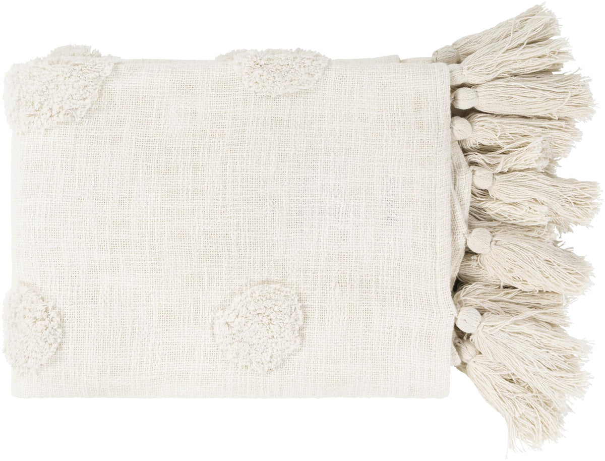 Surya Dove DOV-1000 50"W x 60"L Throw