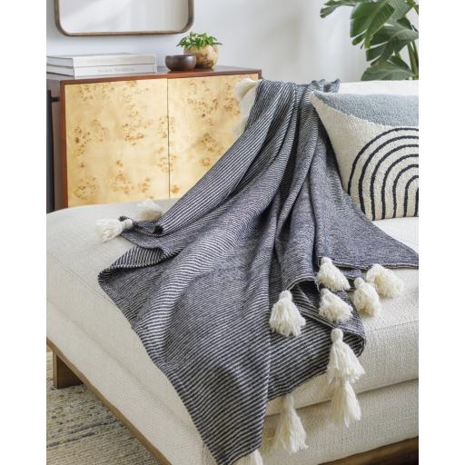 Surya Kapri BOKI-1000 50"W x 60"L Throw